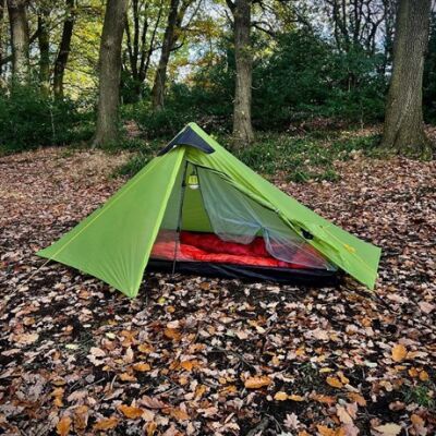 Night Cat Lanshan-1 1 Kişilik 4 Mevsim Ultralight Çadır - Yeşil - 7