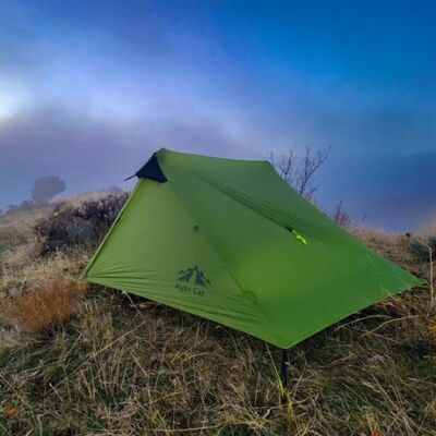 Night Cat Lanshan-2 2 Kişilik 4 Mevsim Ultralight Çadır - Yeşil - 15