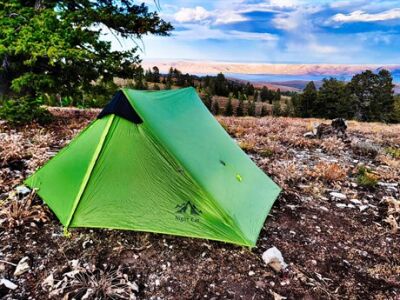 Night Cat Lanshan-2 2 Kişilik 4 Mevsim Ultralight Çadır - Yeşil - 17