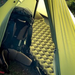 Night Cat QD-01 Dahili Pompalı Ultralight Şişme Mat - Yeşil - 11