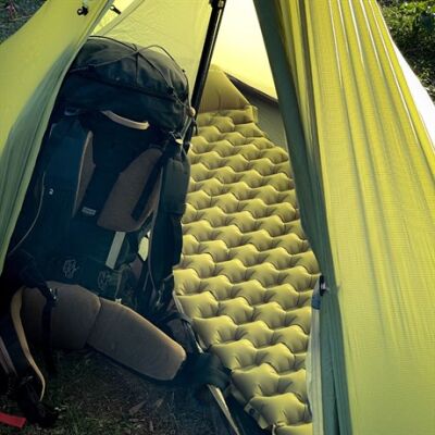 Night Cat QD-01 Dahili Pompalı Ultralight Şişme Mat - Yeşil - 11