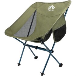 Night Cat YLY-02 Alüminyum Ultralight Kamp Sandalyesi - Yeşil - Night Cat