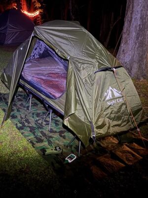Night Cat ZP-13 80 cm 4 Mevsim Alümiyum Kampet ve Çadır Seti - Yeşil - 13