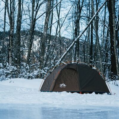 Night Cat ZP-34 2 Kişilik 4 Mevsim Alüminyum Ultralight Çadır - Haki - 7