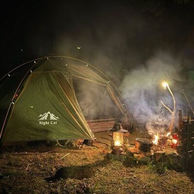Night Cat ZP-34 2 Kişilik 4 Mevsim Alüminyum Ultralight Çadır - Haki - 12