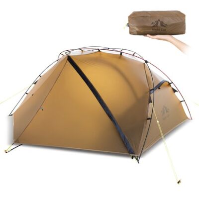 Night Cat ZP-U1 1 Kişilik 4 Mevsim Alüminyum Ultralight Çadır - Haki - 1