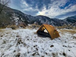 Night Cat ZP-U1 1 Kişilik 4 Mevsim Alüminyum Ultralight Çadır - Haki - 2