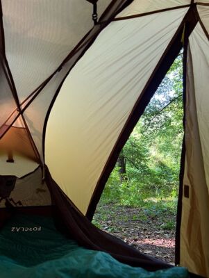 Night Cat ZP-U1 1 Kişilik 4 Mevsim Alüminyum Ultralight Çadır - Haki - 22