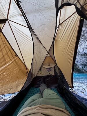 Night Cat ZP-U1 1 Kişilik 4 Mevsim Alüminyum Ultralight Çadır - Haki - 33