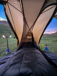 Night Cat ZP-U1 1 Kişilik 4 Mevsim Alüminyum Ultralight Çadır - Haki - 37