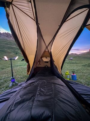 Night Cat ZP-U1 1 Kişilik 4 Mevsim Alüminyum Ultralight Çadır - Haki - 37