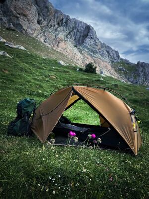 Night Cat ZP-U1 1 Kişilik 4 Mevsim Alüminyum Ultralight Çadır - Haki - 38