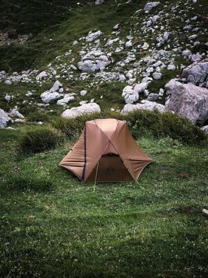 Night Cat ZP-U1 1 Kişilik 4 Mevsim Alüminyum Ultralight Çadır - Haki - 39