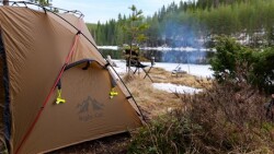Night Cat ZP-U1 1 Kişilik 4 Mevsim Alüminyum Ultralight Çadır - Haki - 42