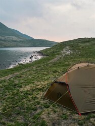 Night Cat ZP-U1 1 Kişilik 4 Mevsim Alüminyum Ultralight Çadır - Haki - 47