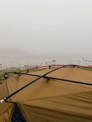 Night Cat ZP-U1 1 Kişilik 4 Mevsim Alüminyum Ultralight Çadır - Haki - 50