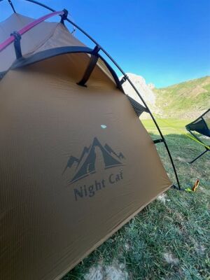 Night Cat ZP-U1 1 Kişilik 4 Mevsim Alüminyum Ultralight Çadır - Haki - 54