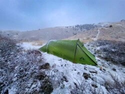 Night Cat ZP-U2 1 Kişilik 4 Mevsim Alüminyum Ultralight Çadır - Yeşil - 4