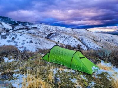 Night Cat ZP-U2 1 Kişilik 4 Mevsim Alüminyum Ultralight Çadır - Yeşil - 13