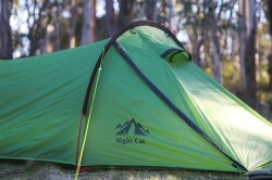 Night Cat ZP-U2 1 Kişilik 4 Mevsim Alüminyum Ultralight Çadır - Yeşil - 25