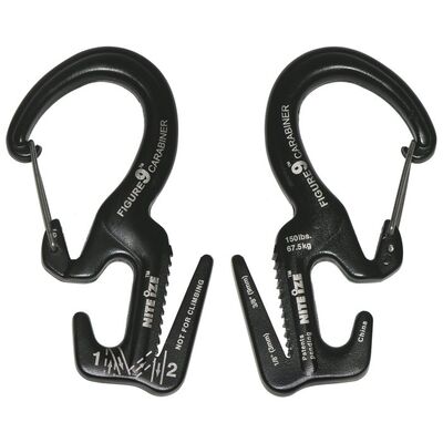 Nite- Ize Figure 9 Carabiner Small Black Karabina