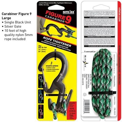 Nite- Ize Large F9 Carabiner İpli Karabina - 1