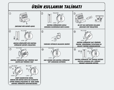 Nurgaz Kartuşlu Portatif Kamp Soba - 3