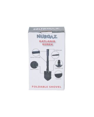 Nurgaz Mini Katlanır Kürek - 6