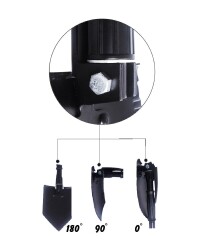 Nurgaz Mini Katlanır Kürek - 4