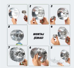 Nurgaz Turbo Jet Soba Kartuşlu - 3