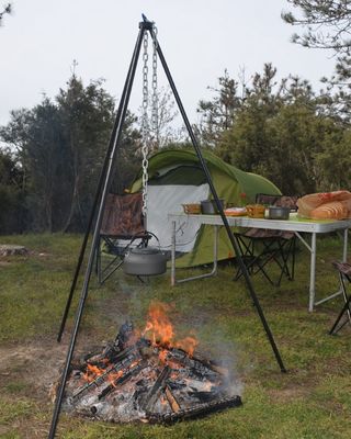 Nurgaz Üç Ayak Izgara Metal - 3