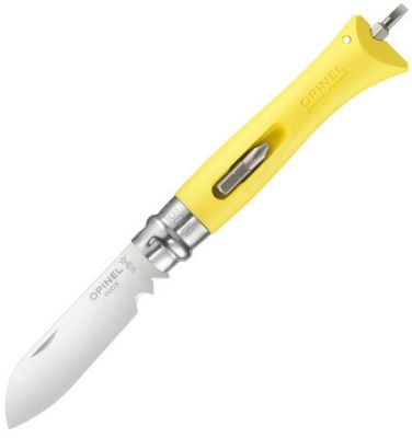 Opinel Bricolage İnox No 9 Sari Caki - 3