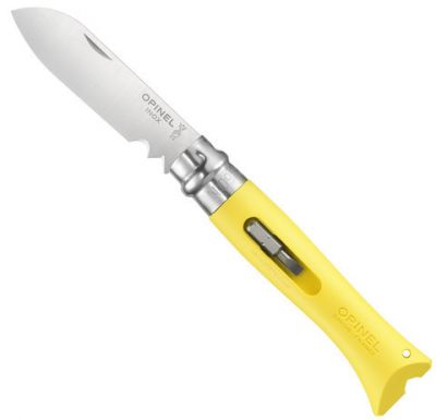 Opinel Bricolage İnox No 9 Sari Caki - 1
