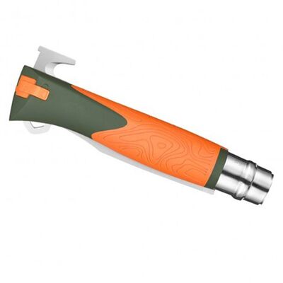 Opinel Explore No:12 Kene Çıkarıcılı Katlanır Bıçak Turuncu - 2