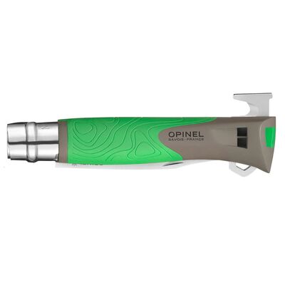 Opinel Explore No:12 Kene Çıkarıcılı Katlanır Bıçak Yeşil