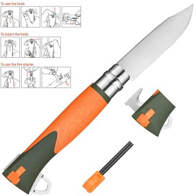 Opinel Explore No:12 Outdoor Bıçak Turuncu - 2