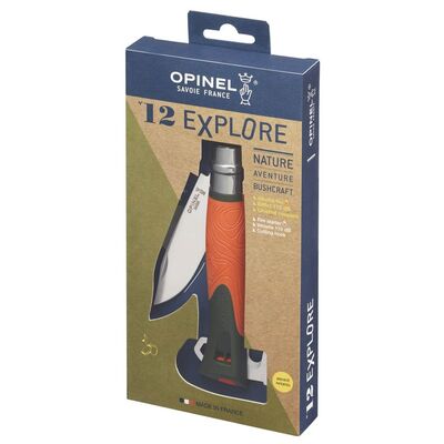 Opinel Explore No:12 Outdoor Bıçak Turuncu - 3