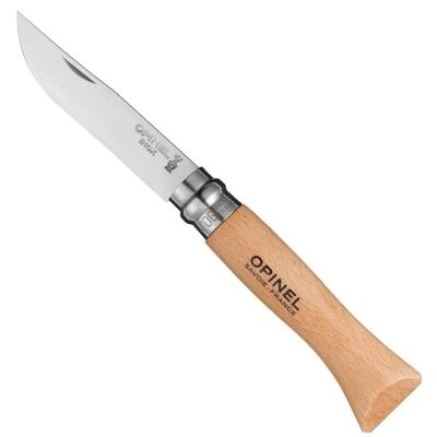 Opinel Inox Çakı Kayın Saplı No:6 (123060) - 1