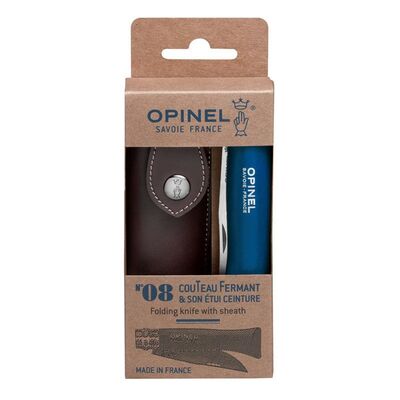 Opinel Inox Çakı No:8 Mavi Saplı (001891)