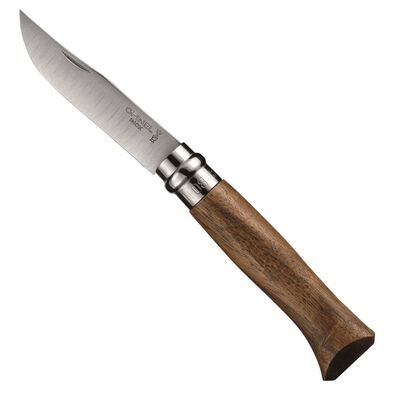 Opinel Inox No 8 Ceviz Saplı Paslanmaz Çelik Çakı