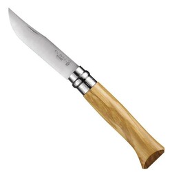 OPINEL - Opinel Inox No 8 Zeytin Saplı Paslanmaz Çelik Çakı