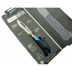 Opinel İnox Outdoor Caki Mavi No:8 - 2