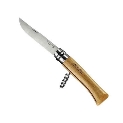 Opinel İnox Tirbüşon Çakı No:10 (001410) - 2