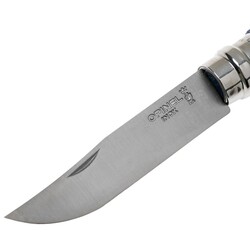 Opinel Inox Trekking Çakı Deri Kordonlu No:8 Mavi - 4