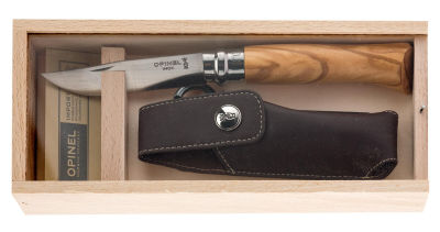 Opinel Inox Zeytin Ahsap Kutulu Kılıflı No:8 (001004) - 3