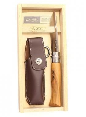 Opinel Karbon Ahsap Kutulu Kılıflı No:8 (000815) - 3