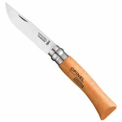 Opinel Karbon Çakı Gerçek Deri Kılıflı No:7 - 1