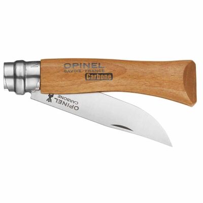 Opinel Karbon Çakı Gerçek Deri Kılıflı No:7 - 3