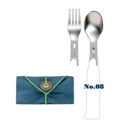 Opinel Nomad Plus Piknik + Çatal Kaşık Takımı - 3