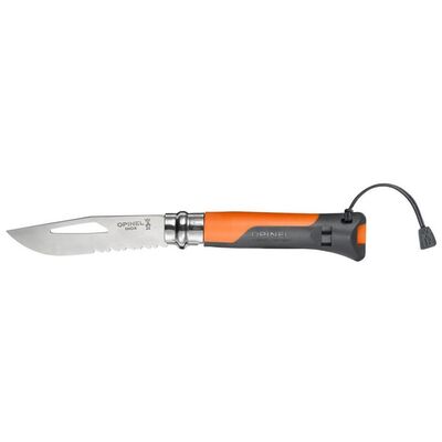 Opinel Outdoor Düdüklü Inox Çakı Turuncu No:8